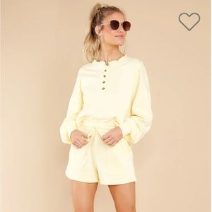 Z Supply Hana Henley Sweatshirt